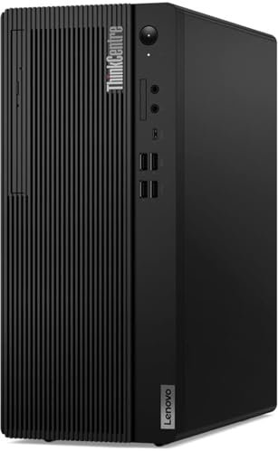 Lenovo Desktop-PC ThinkCentre M70t Tower, Prozessor Core i5-10400F, RAM 16 GB, SSD 512 GB, Grafikkarte Radeon W5100, Win 11 Pro (generalüberholt)