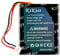 1500mAh High Capacity Li-ion Polymer Mp3/Mp4 Battery,Replacement Compatible for MP3 DVD PAD Camera Recorder Speaker with Tool Kits