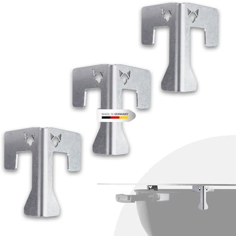 FENNEK Universal Abstandshalter 3er Set für Feuerplatten | Für Feuertonne, Feuerschale & Kugelgrill | Perfekter Abstand zur Wärmequelle | Made in Germany