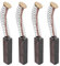 The Lord of the Tools 4 Escobillas de Carbón para Batidora (5 X 4 X 19 Mm) Compatible con Kenwood Chef A700 A700A Y A700B.