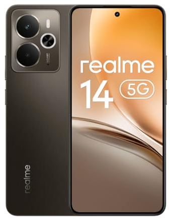 realme 14 5G 12GB-256GB Dual SIM Metallico (Storm Titanium) Bronzo