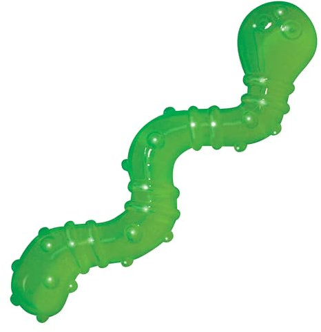 Petstages 329 Orkakat Wiggle Worm, kauen spielzeug, katzenspielzeug, orange, einheitsgröße