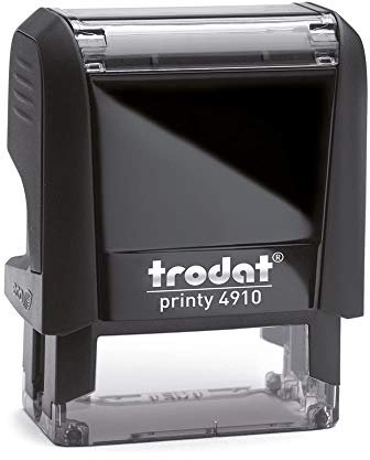 trodat 4910 Stempel Printy, maximal 3 Zeilen, 26 x 9 mm