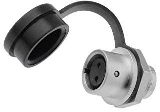 SF1212/S2 Socket Female SF12 PIN: 2 IP67 13A Soldering 250V 1.5mm2 WEIPU