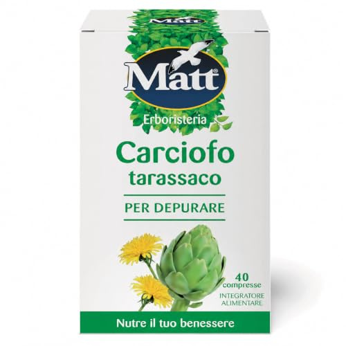 Matt Carciofo Tarassaco per Depurare, 40 Compresse, 28.8g