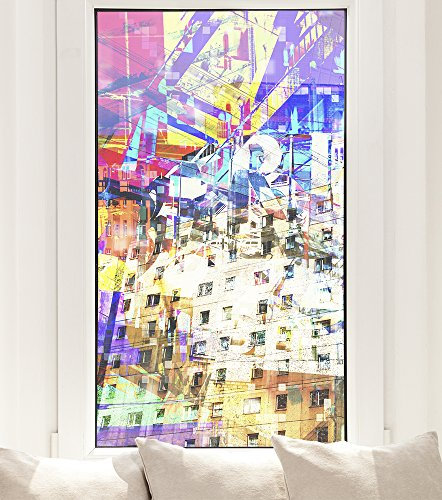 Hochwertige Fensterfolie - Berlin Collage - 100 x 175 cm