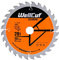 Lame de scie TCT, lame de scie plongeante, lame de scie circulaire, meuleuse d'angle 165 mm x 28 dents x 20 mm alésage, WELLCUT