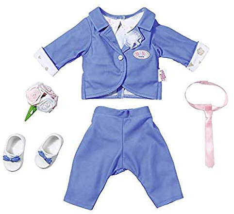 Baby Born 826874 Boutique Deluxe Bräutigam 43 cm, bunt