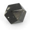 Serafino Briefbeschwerer aus Himalaya-Marmor, Diamantschliff, Schwarz/Weiß/Onyx Braun, Marmor-Onyx, Schwarzer Marmor, 2 Inches