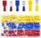 CEEYSEE Kabelschuhe x 120 -Männlich/Weiblich Kabelstecker Flachsteckhülsen - Isolierte PVC Quetschverbinder - für 0.5-6 mm² Kabel Rot,Blau,Gelb (DPSZ)