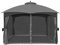 Abccanopy Moustiquaire de Rechange Universelle pour tonnelle 3 x 3,7 m Gris
