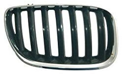 DM Autoteile 118619 Kühlergrill Kühlergitter Grill vorne rechts kompatibel für BMW X5 E53 Baujahr 2003-2006