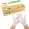 YNR Disposable Vinyl Gloves - Latex & Powder Free, Polythene Gloves for Cleaning, Tattoo & Food Prep | (Large, Box 100)
