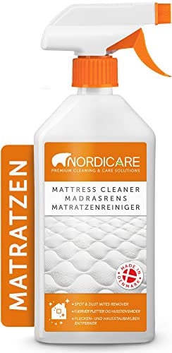 Nordicare nettoyant pour matelas 500ml vaporisateur, désodorisant efficace, nettoyant matelas, nettoyant tissu canapé