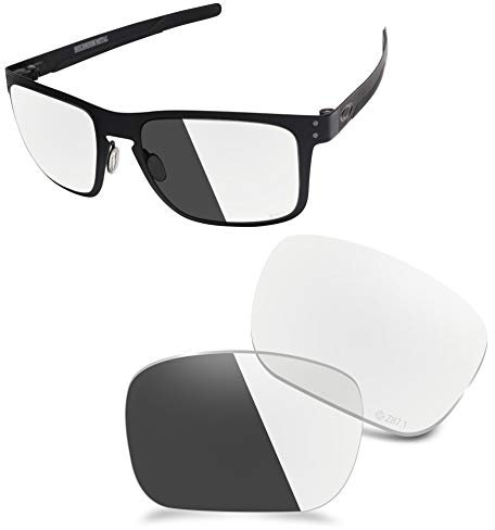 AOZAN ANSI Z87.1 Replacement Lenses For Oakley Holbrook Metal Sunglasses - HI-DEF Photochromic