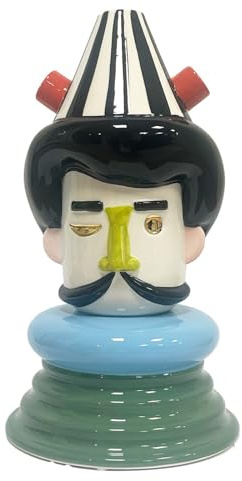 Kare Design Deko Vase Puppet Boy, Blumenvase, Tischvase, bunt, Artikelhöhe 36cm