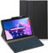 YHFZR Tastatur Hülle für Lenovo Tab M10 Plus 3rd Gen, [Deutsches QWERTZ] Slim Hülle mit 7 Farben Beleuchtung Kabellose Tastatur Schützhülle für Lenovo Tab M10 Plus 3rd Gen 10,6'' TB-125/128FU, Schwarz