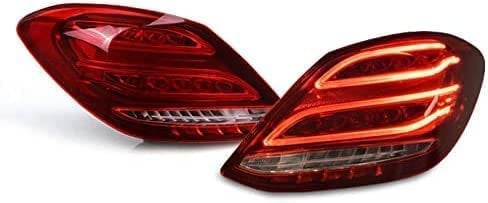Auto Rücklicht-Komplettsets Heckleuchte Rückleuchte Für Mercedes Benz C-Class W205 C300 C260 C200 2014-2018 | Heckklappe Heckleuchte Bremslicht Ersatz