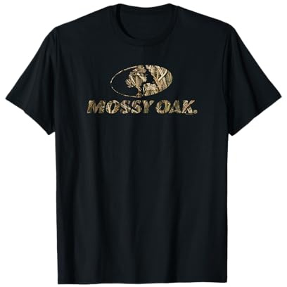 Mossy Oak Nature Camouflage Classic Outdoors Logo V2 T-Shirt