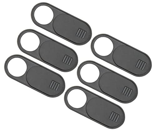 Webcam Slide Blocker Ersatz für Y, 6PCS Auto Dünne Kamera Slide Cover Innenraum Kabine Kamera Blocker Webcam Blocker
