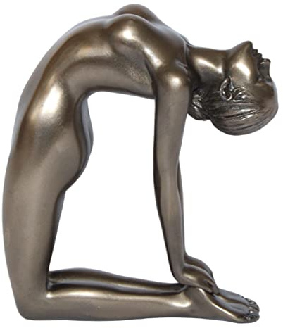 Deko Figur Body Talk Kollektion Yoga Ustrasana Kamel Pose Frau H 13 cm Skulptur Figur Parastone