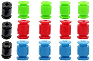 MAVNES Anti-Vibration Damping Rubber Ball for RC Multirotor Airplane CC3D APM Flight Controller FPV Camera Gimbal DIY Parts (Color : 10PCS Small Blue)