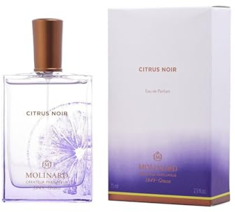 Molinard Citrus Noir Eau de Parfum für Damen, 75 ml, Citrus Noir