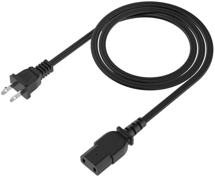 Power Cord Compatible with Crock-Pot Express Multi Cooker SCCPPC600-V1 6 Quart Slow Cooker, for Instant Pot, Rice Cooker Power Cord Crock Pot
