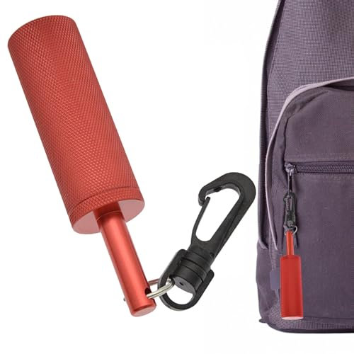 Geteawily Shaker De Plongée | Pueacha Bâton De Hochet De Plongée | Shaker sous De Plongée sous Marine en Alliage D'aluminium avec Clip | Dispositif De Communication sous Marine De Cloche De Signal