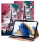 BOLELAW Custodia per Samsung Galaxy Tab A7 10.4 pollici 2022/2020 (SM-T500/T509) in pelle con portapenne, slot per carte di credito, funzione leggio per tablet Galaxy Tab A7, Torre Eiffel
