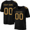 Generisch Personalisiert Herren Sporthemden Individuelles Rugby Trikot Schnelltrocknend American Football Trikot Atmungsaktiv T-Shirt Fußball Trikot Kurzarm Trikot Männer Damen Black Friday Angebote
