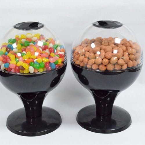 GXLDIANPU Automatic Candy Dispenser, Sweets Dispenser Machine, Can Hold 1000ml Capacity and Height Up To 260 (mm), Easy To Use for Gumballs and Nuts or Snacks