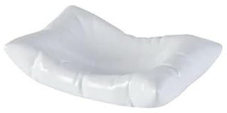 Piatti Piani Moderni Piatto da portata in ceramica a forma di cuscino, piatto quadrato gourmet, piatto da dessert bianco e nero, piatto da insalata, ideazione artistica, stoviglie da cucina Piatti Pia