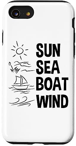 Hülle für iPhone SE (2020) / 7 / 8 Witziger Matrosen Spruch Segler Segeln