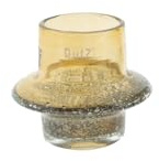 DutZ Teelichthalter Votive Ringo, Amber Bubbles (H11 D14cm)