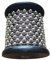 Generico Music Shaker Instrument, Wooden Hand Shaker, 2.56x3.15 Inches Percussion Musical Tool, Metal Bead Rhythm Sound, Ideal for Pop Bands, Classroom, Stage Performances, Music Practice