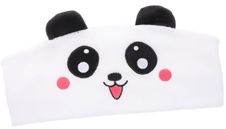 Veemoon foulard musicale maschera per dormire a forma di panda fasce di panda cuffie cablate per neonati fascia facciale copertura per gli occhi in peluche per ragazze Poliestere