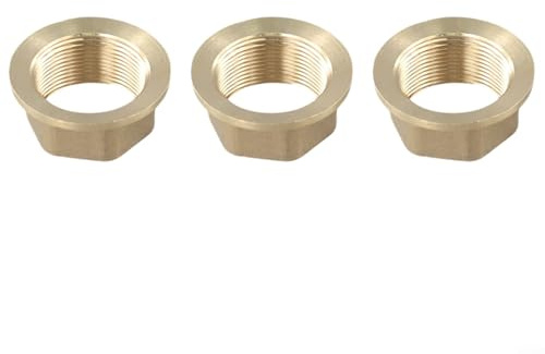 Tap Backnut 32mm, High-Quality Brass Monobloc Mixer Tap Back Nut for Kitchen Basin Sink Faucet Installation Plumbing Fitting Chrome