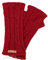 McRon Damen Gestrickte Pulswärmer Emily Rot 78
