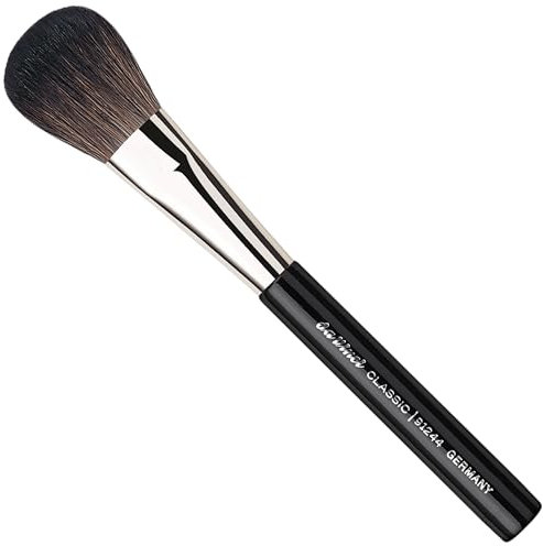 da Vinci 91244 Rougepinsel/Contourpinsel oval, Echthaar (extrafeines Ziegenhaar), 1er Pack (1 x 1 Stück)