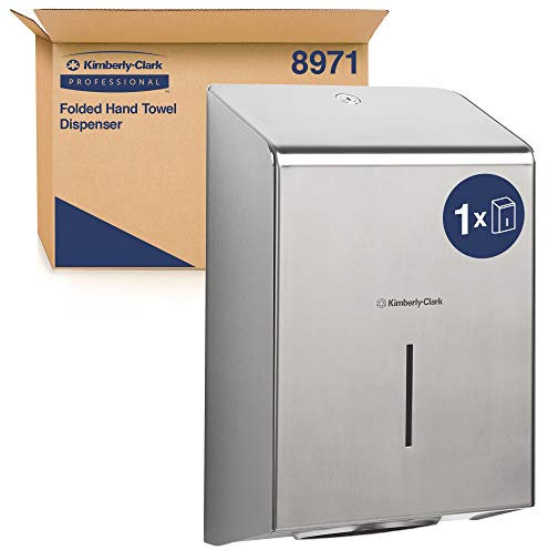 Kimberly-Clark Professional, 8971, Handtuchspender, Edelstahl, 1 x 1 Spender