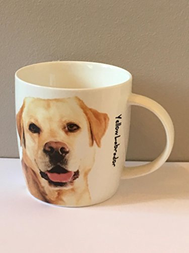 Royal County - Ceramic LABRADOR mug - 12.5x9.5cm - image on dog on mug