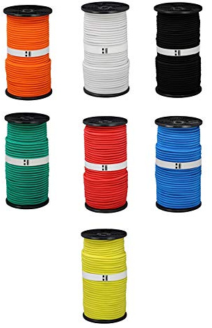 Hummelt SilverLine-Rope Expanderseil Gummiseil 10mm 50m rot