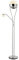 Trio Leuchten LED Stehleuchte 478310206 Chris, Metall chrom, Acrylschirm, 22 Watt & 3.8 Watt LED, 52 x 30 x 180 cm