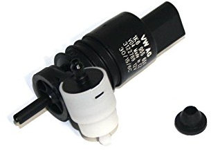 1K6955651 Pumpe Scheibenwaschanlage vorn Wasserpumpe Scheibenreinigung (mit Waschanlage für Heckscheibe)