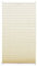 Gardinia 32627 Plissee zum Klemmen, Blickdichtes Faltrollo, Alle Montage-Teile inklusive, EASYFIX Plissee verspannt mit Zwei Bedienschienen, Elfenbein, 85 x 130 cm (BxH)