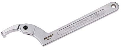 AB Tools-US Pro Adjustable Hook Wrench C Spanner 50mm – 120mm for Slotted Retaining Rings