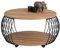 M2 Kollektion Peking 2 Couchtisch/Sofatisch, MDF, Höhe 47cm, Durchmesser 80cm