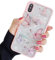 ZTUOK Compatible with iPhone Xs Max Case for Girls,Soft Slim Fit Full-Around Protective Cute Clear Sparkly Bling Star Butterfly Pattern Phone Case Glitter Cover for iPhone Xs Max -Pink