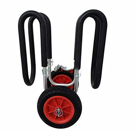 RH-HPC Surfbrett Zubehör 2-Rad-Surf Board Träger Wagen Stand Up Paddle Board Surf Transport Berg Auto Aluminium Strand Single Board Trolley Surfbrett Socken
